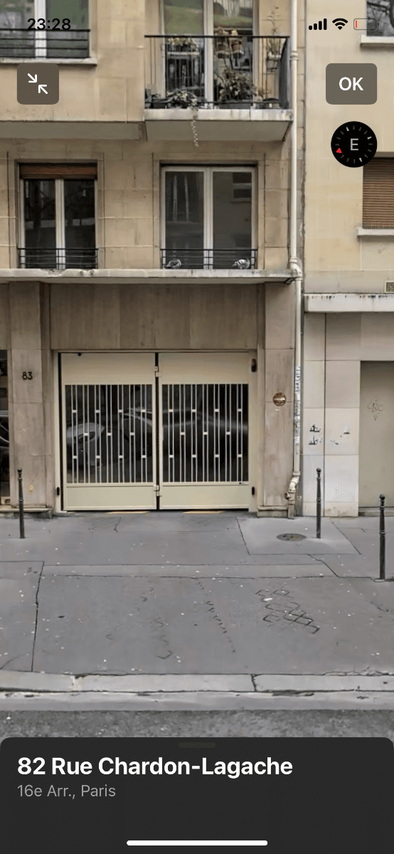 Location underground à 83 Rue Chardon-Lagache, Paris