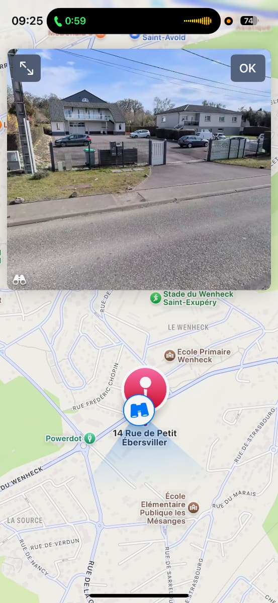 Vue du outdoor à Rue de Petit-ebersviller, Valmont