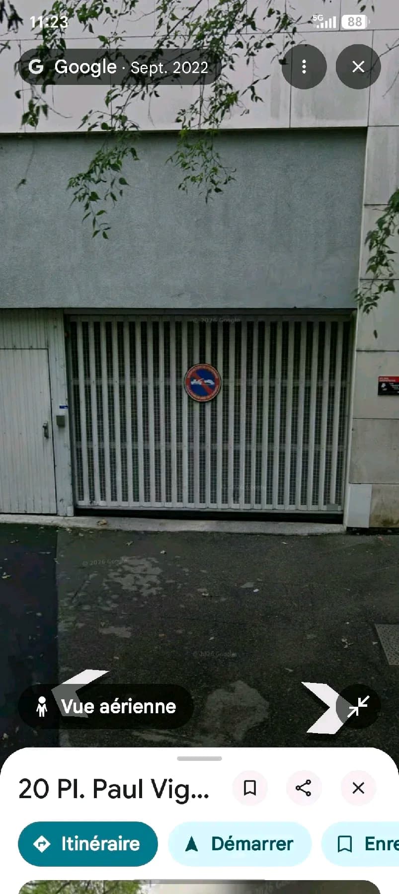 Entrée intérieure du underground à 20 Place Paul Vigné d'Octon, Montpellier