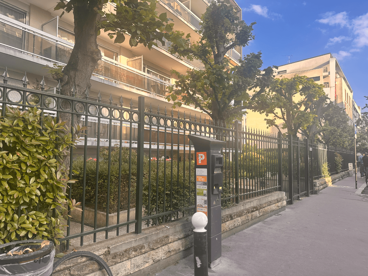 Vue du underground à 93 Rue d'Aguesseau, Boulogne-Billancourt