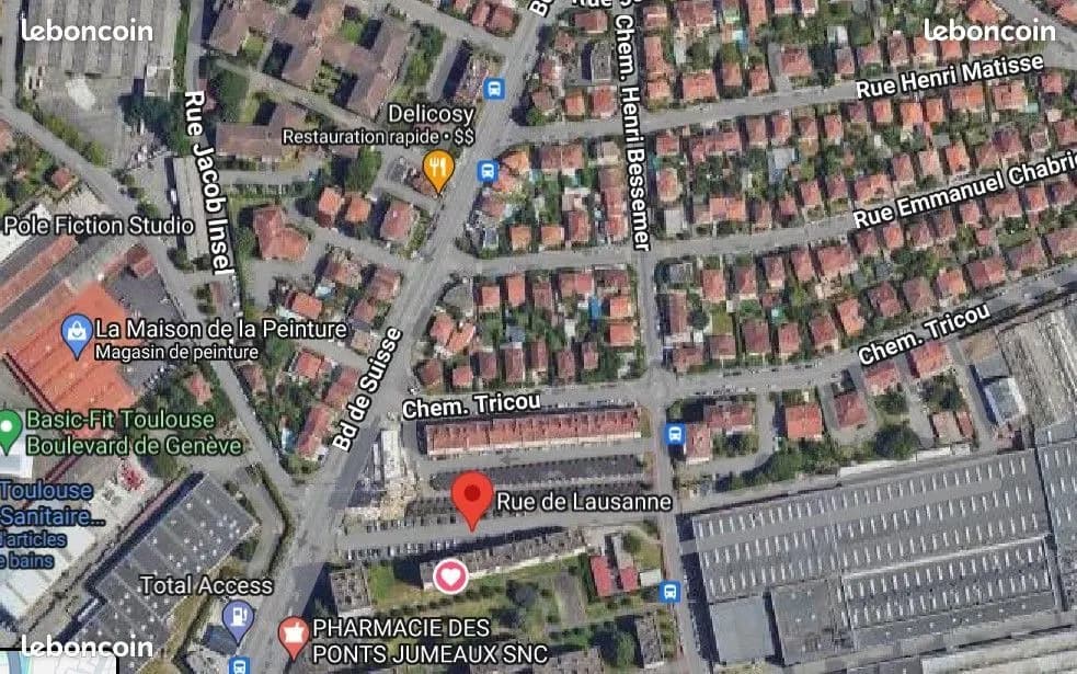 Location outdoor à 6 Rue de Lausanne, Toulouse